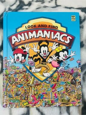 ANIMANIACS (1994) Hardcover Activity Look and Find: Animaniacs Book